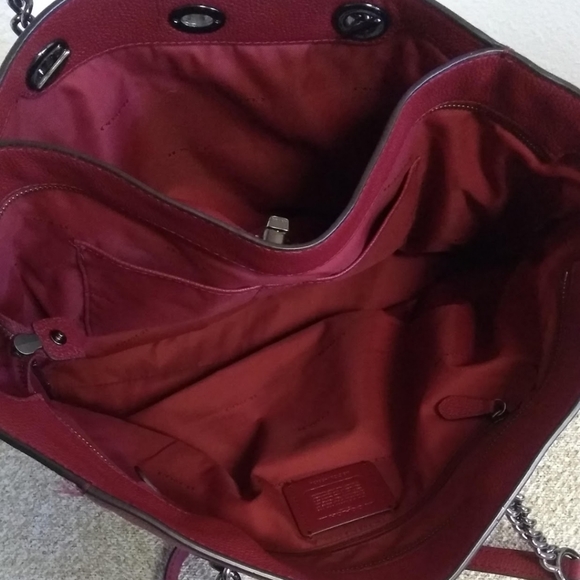 Coach Pebbled Leather Bag - Picture 5 of 8